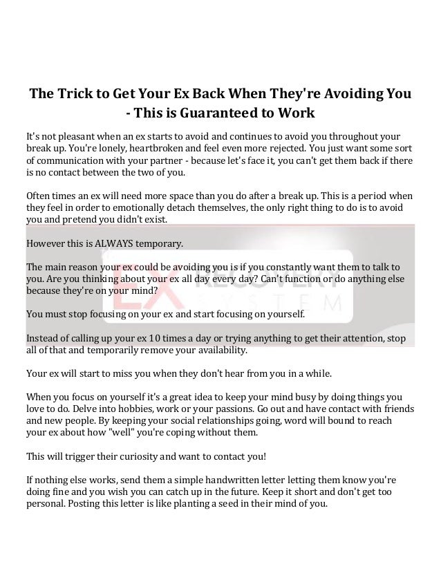 How To Get An Ex Out Of Your Mind How To Get An Ex Out Of Your Mind